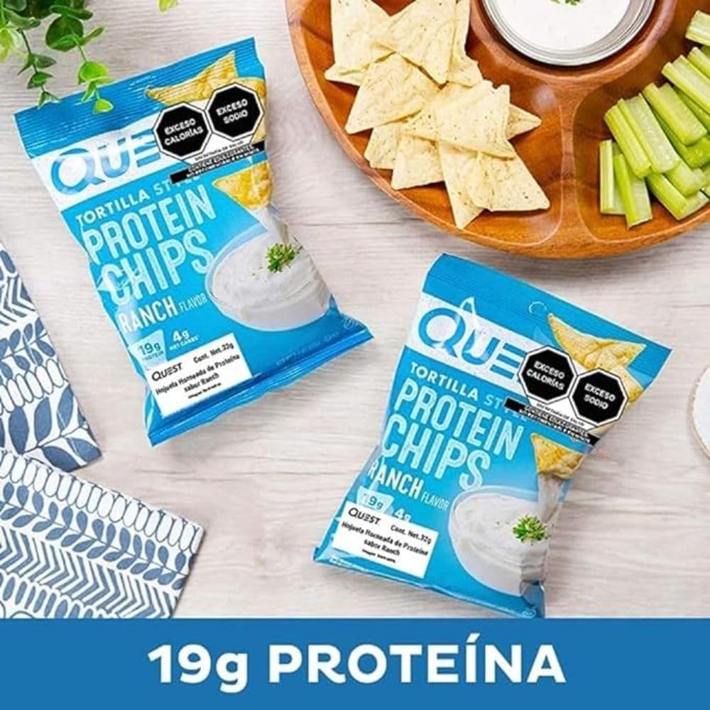 Quest Nutrition Tortilla Style Protein Chips, Low Carb, Gluten-Free, (1 ...